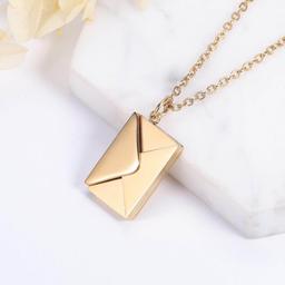 Custom Love Letter Envelope Necklace